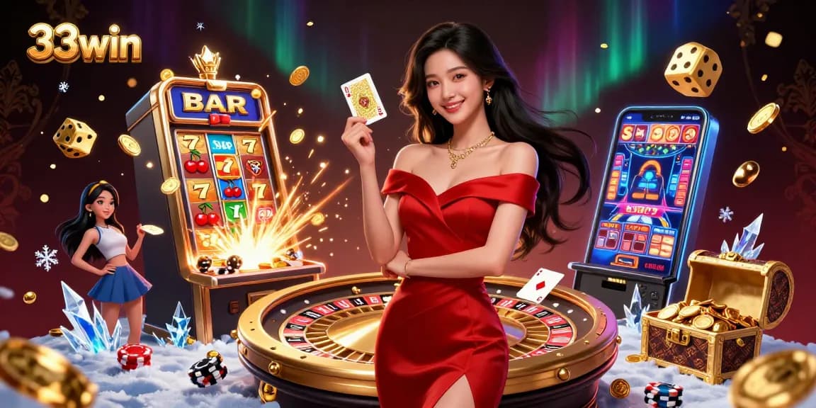 Win big at 33win with stunning gaming visuals and vibrant casino atmosphere.