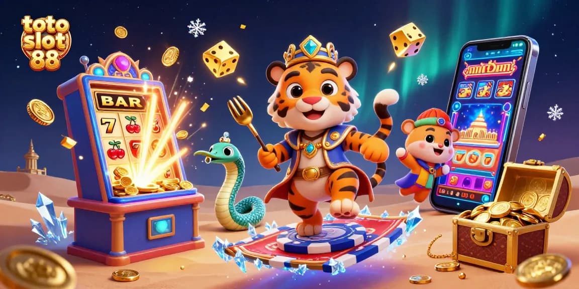 Experience the excitement of toto slot 88 with a vibrant casino atmosphere and jackpot action.
