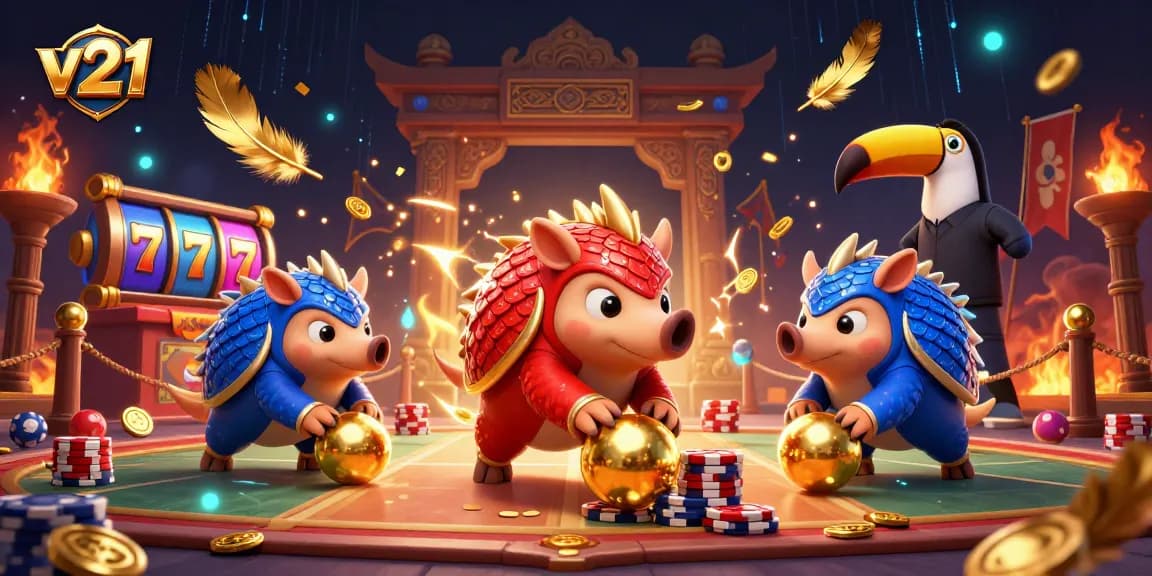 Segera masuki dunia v21 dengan pangolin bersaing, roller chip poker, dan slot yang menonjol.