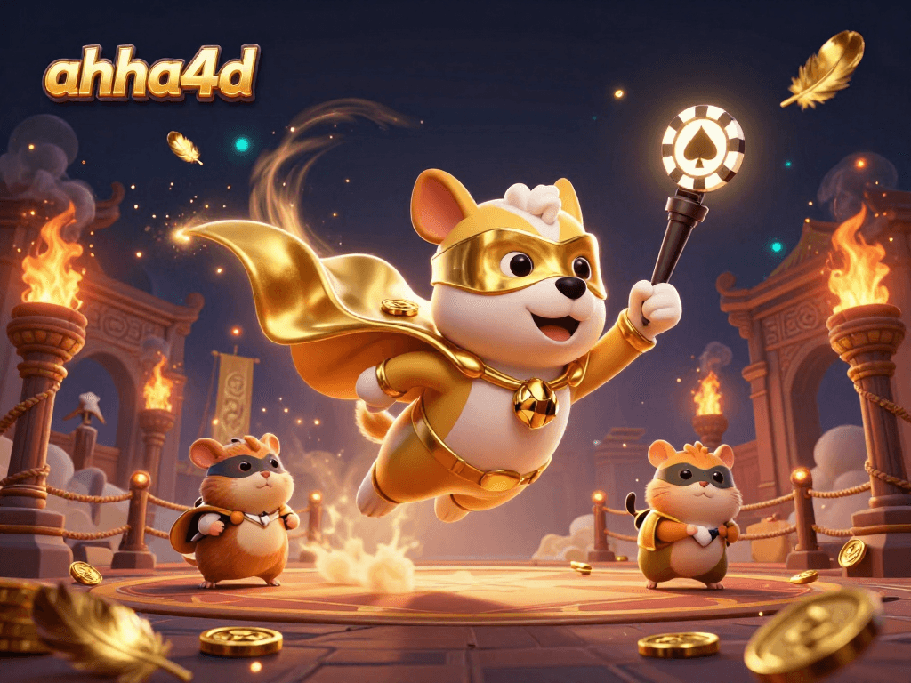 Menangkan jackpot di ahha4d dengan superhero beruang terbang dan semangat berani di kasino online.