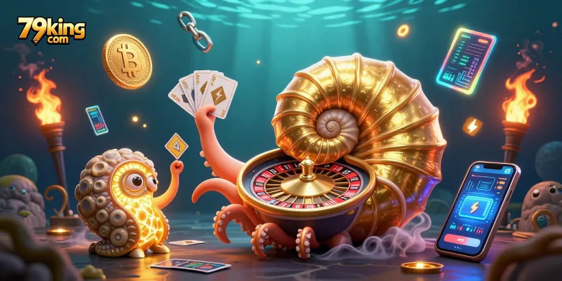 Immerse in the exciting world of online gaming at 79king com featuring vibrant characters and casino elements.