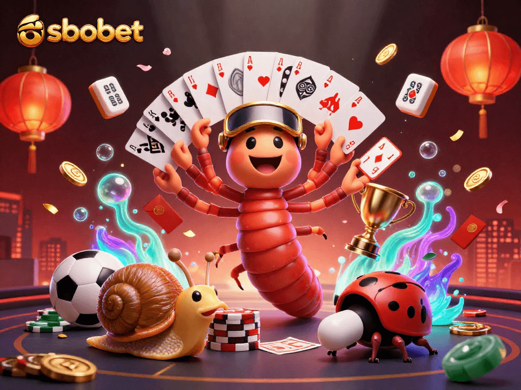 SboBet hosts thrilling sports betting with millipede dealer and high-roller excitement.