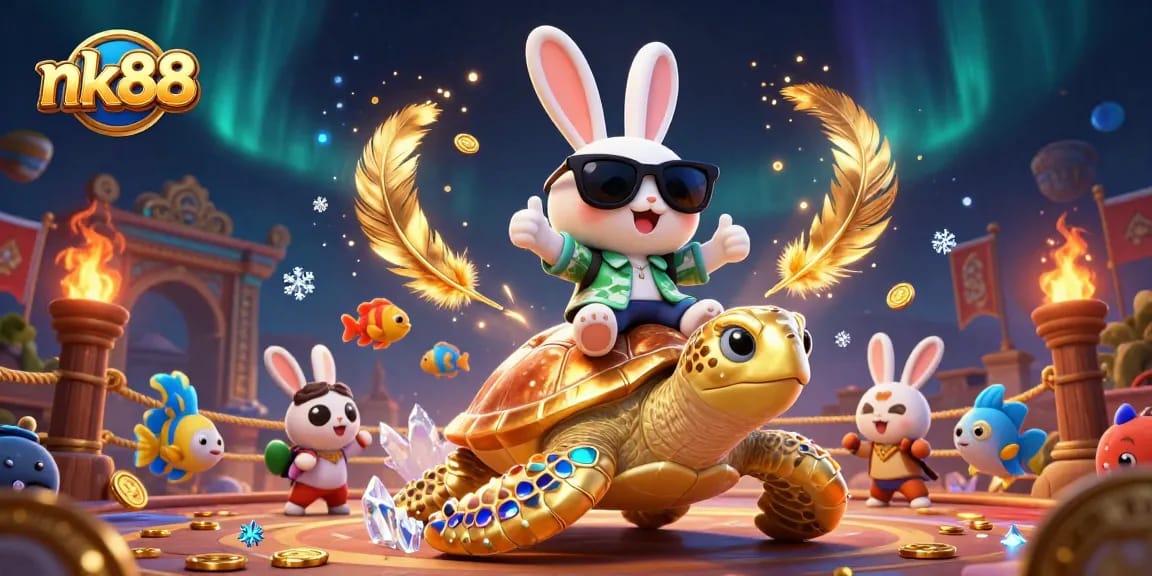 Engage with nk88 by spinning slots and winning big in this lively casino scene!