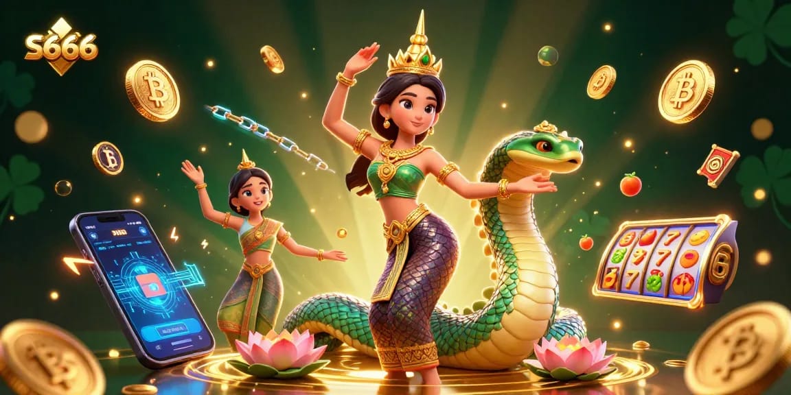 S666 players experience thrilling online slots with vibrant characters and engaging graphics.