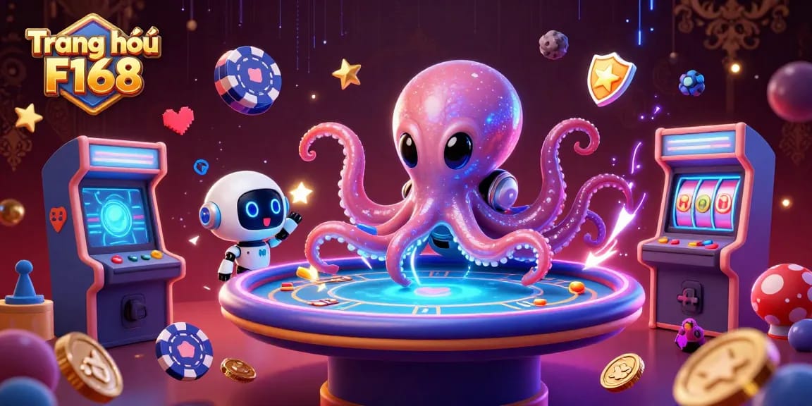 Engage with the immersive world of Trang chủ F168 by exploring its dynamic poker games with lively 3D characters.