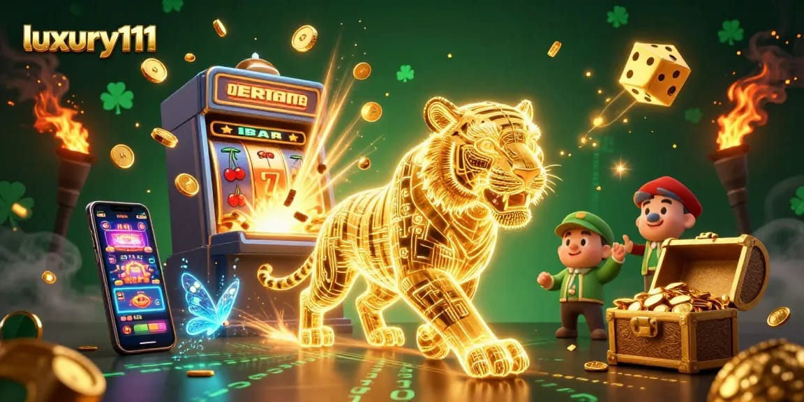 Engage with luxury111's immersive gaming experience in a vibrant casino atmosphere filled with excitement.