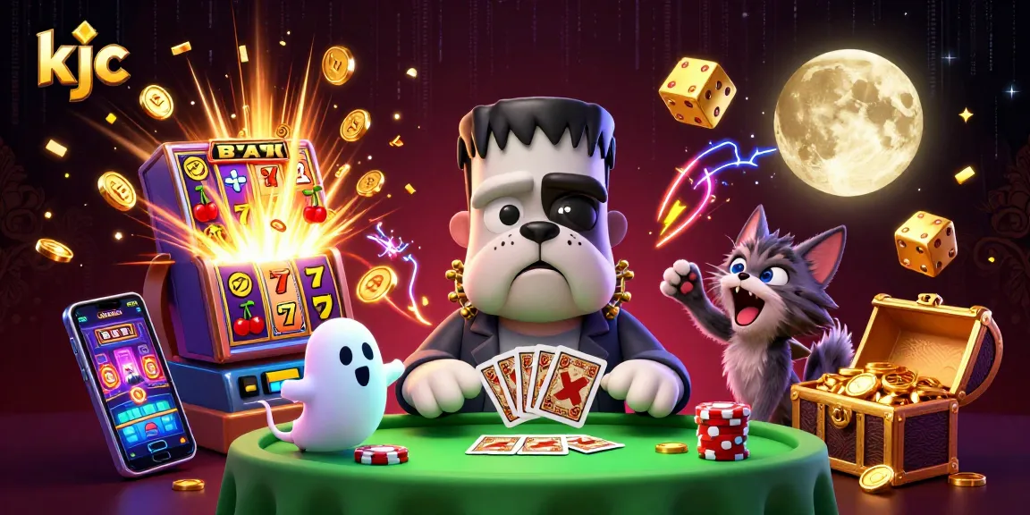 KJC delivers stunning online gambling experiences with unique characters, vibrant casino elements, and exciting gameplay.