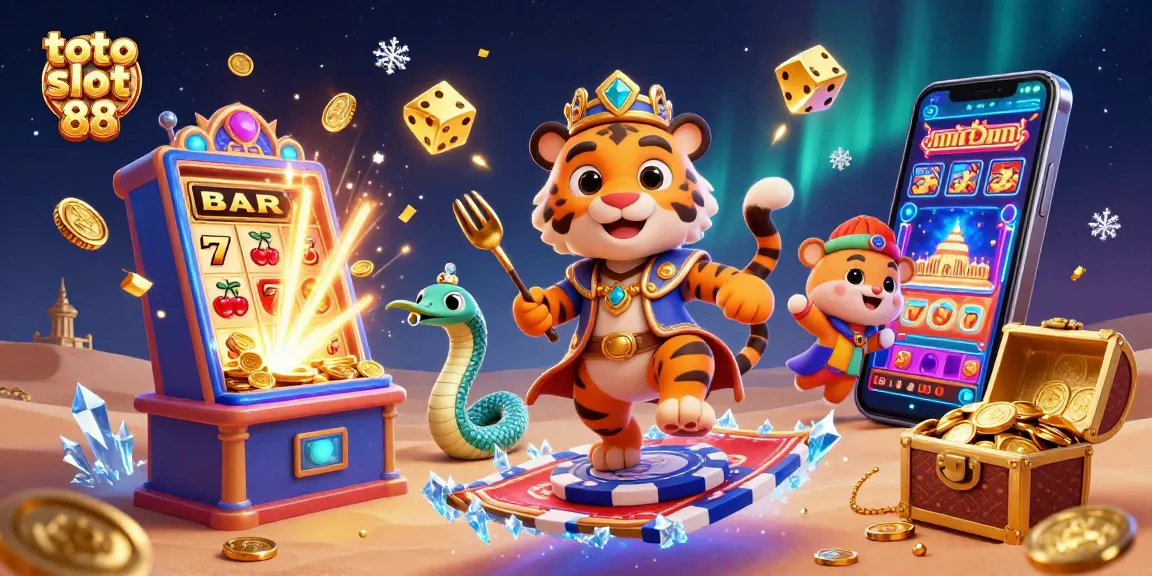 Experience the excitement of toto slot 88 with a vibrant casino atmosphere and jackpot action.