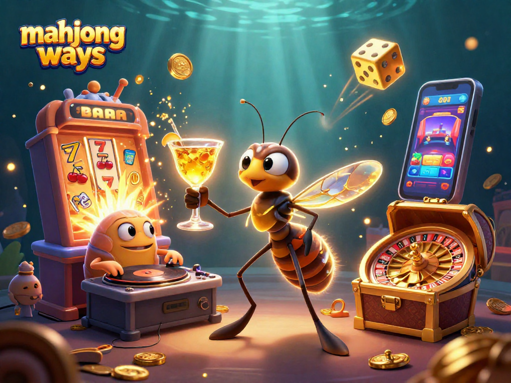 Experience thrilling gameplay with mahjong ways in an engaging casino scene packed with action.