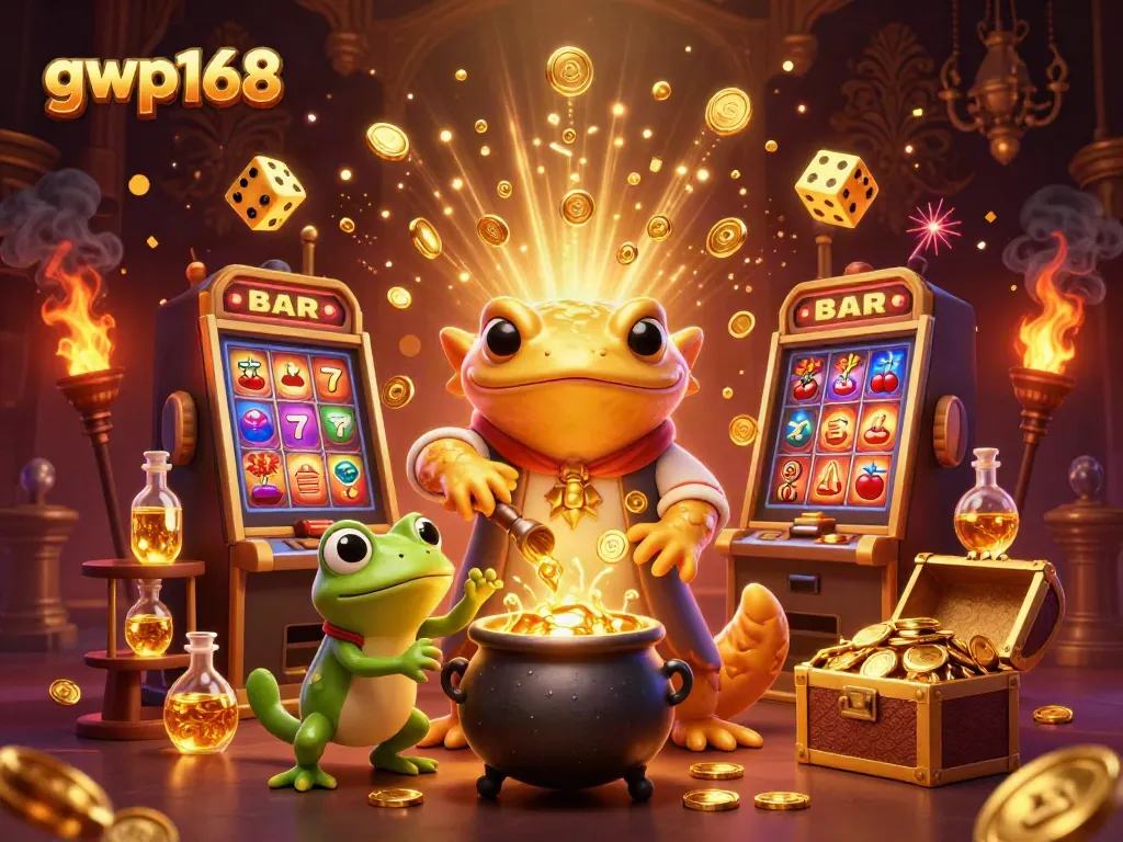 Berpartisipasi dalam permainan slot gwp168 dengan petualangan simbol dan kemenangan berlapis emas.