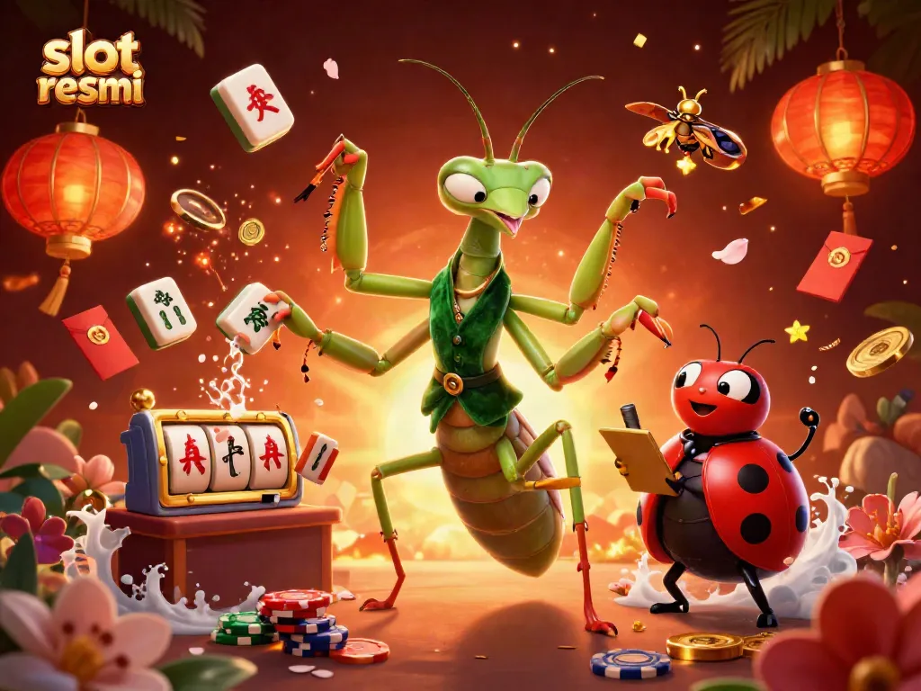 Experience the excitement of slot resmi with vibrant characters and dynamic casino elements.