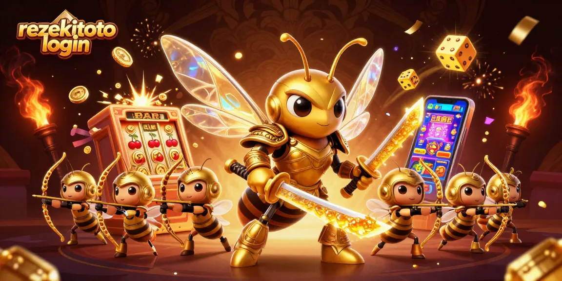 Engage with the rezekitoto login experience in a vibrant online casino atmosphere bursting with excitement.