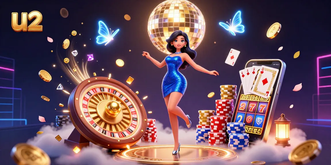 Spin to win at U2 Casino with vibrant slot reels and dazzling jackpot displays.