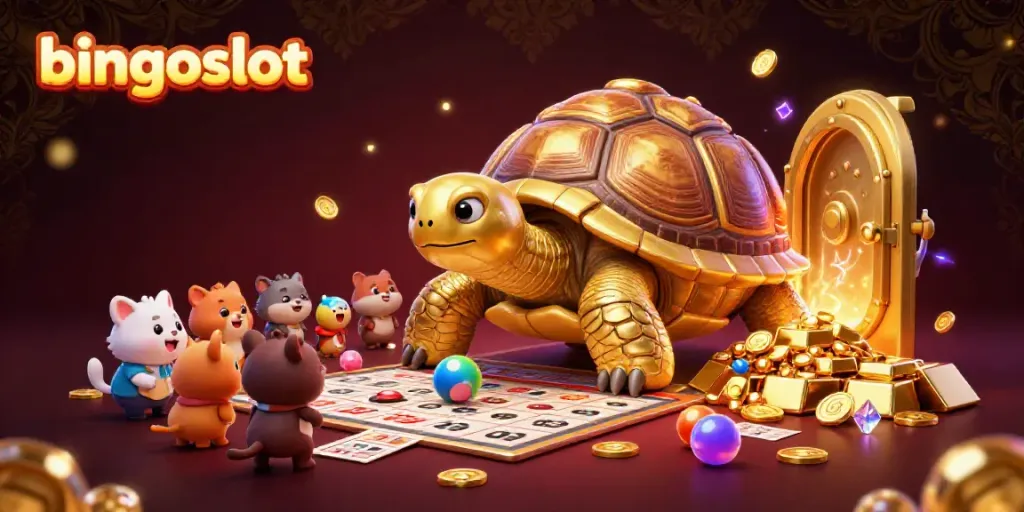 Menangkan hadiah luar biasa dalam permainan bingoslot dengan karakter ikonik dan kekayaan di sekelilingnya.