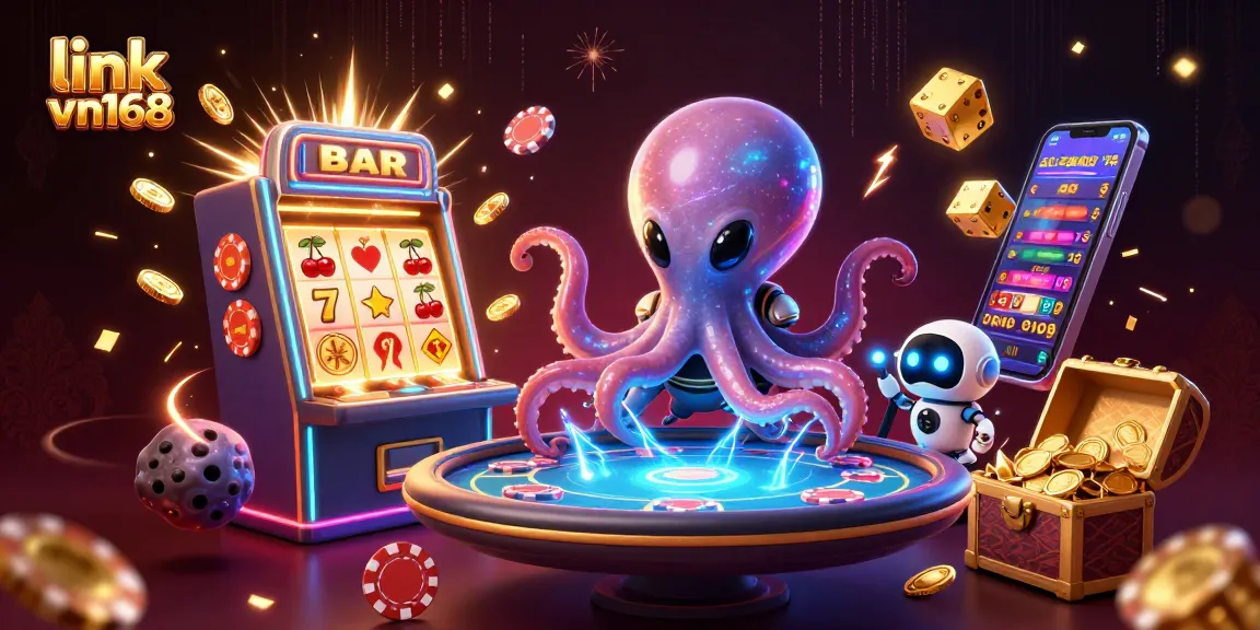 Join the excitement at link vn168, a thrilling online casino adventure with vibrant 3D illustrations.