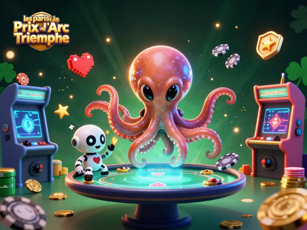 Engage in les paris sur le Prix de l'Arc de Triomphe with lively gaming action and dynamic visuals.