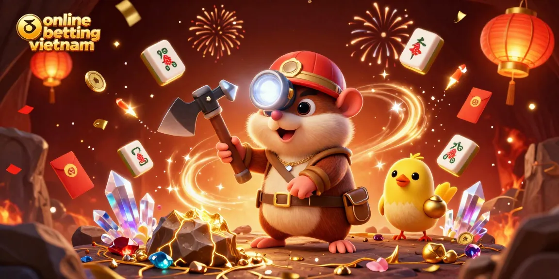 Experience online betting Vietnam with exciting gold rush action and vibrant casino elements.