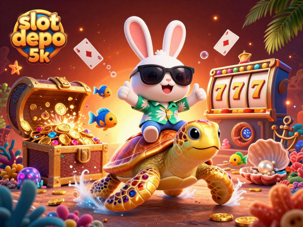 Engage in thrilling gameplay with slot depo 5k featuring vibrant 3D characters and immersive casino elements.