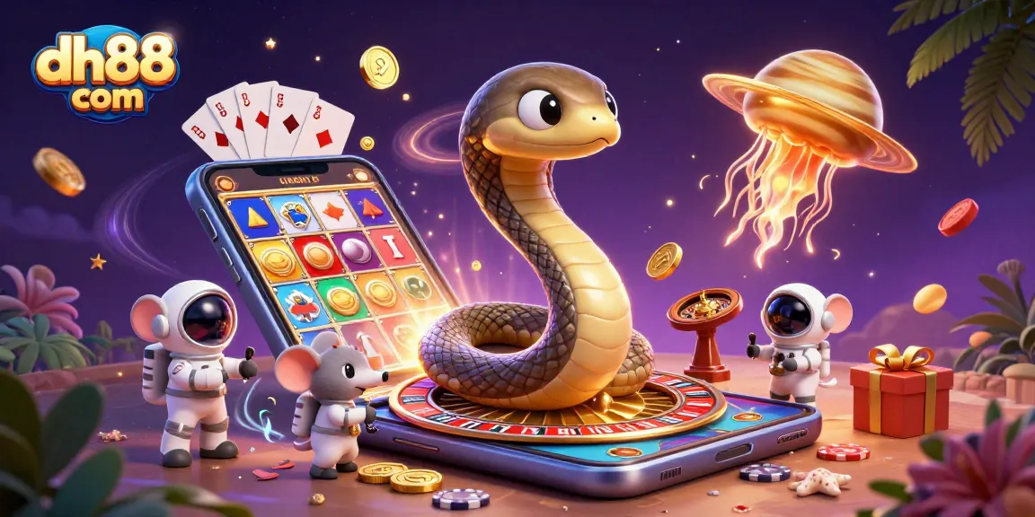 Spin to win with dh88 com – immerse in a vibrant cosmic casino adventure!