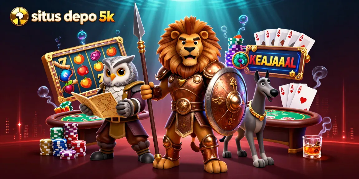 Spin the reels and win big with situs depo 5k's special slot promotions and jackpots.