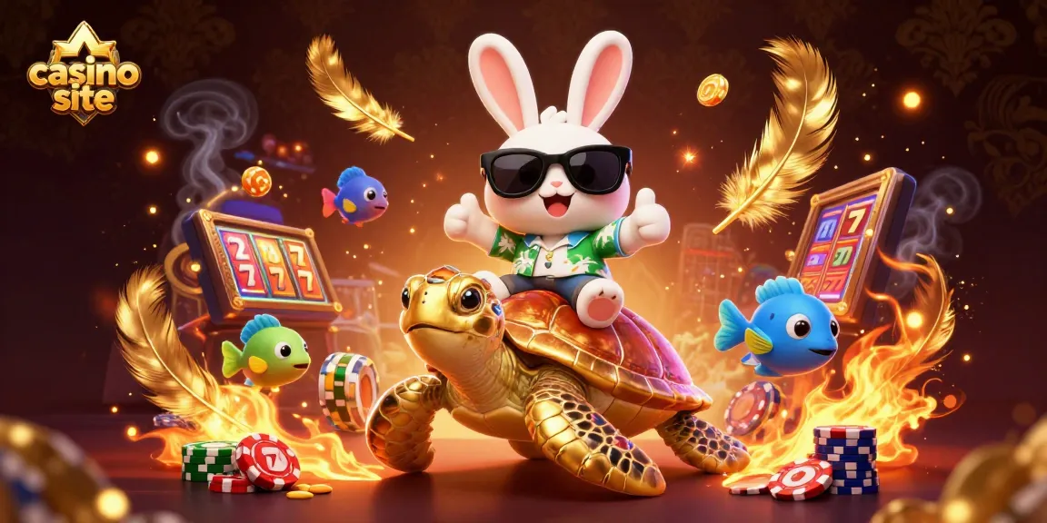 Experience excitement at a leading casino site with vibrant characters and dynamic gaming elements.