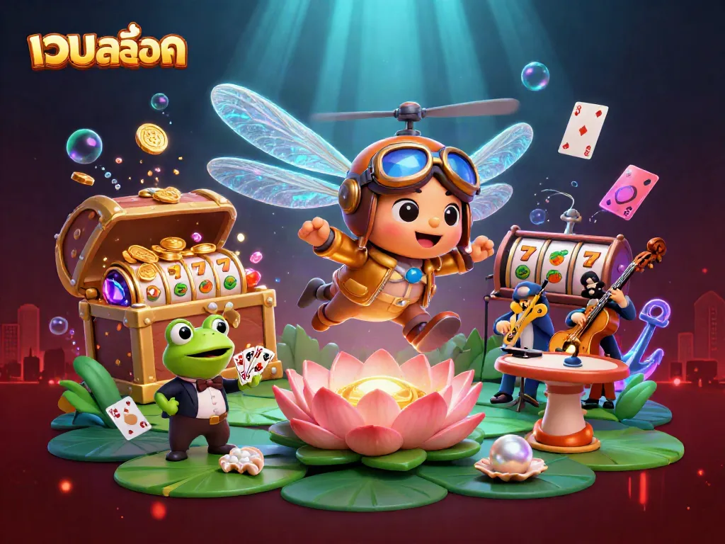 เล่นเกมส์สล็อต เว็บสล็อตด้วยความสนุกสนานที่เต็มไปด้วยสีสันและพลัง