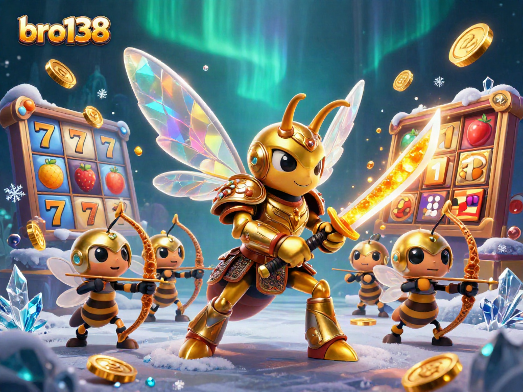 Experience thrilling jackpots at bro138 with a samurai hornet and dynamic slot reels.