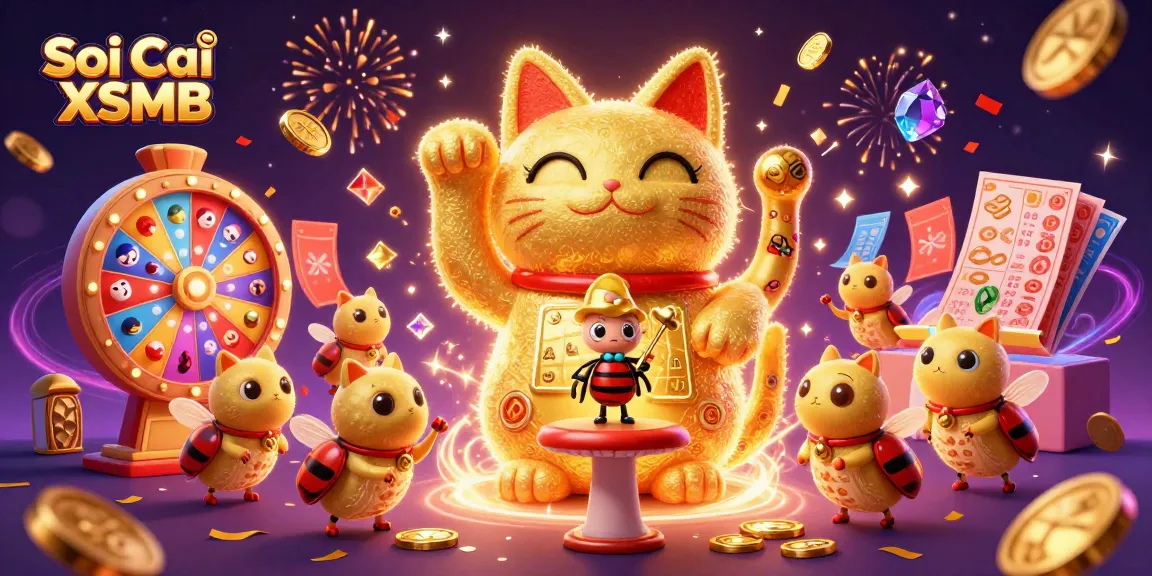 Soi Cầu XSMB showcases dynamic gambling energy in a vibrant casino-themed illustration.