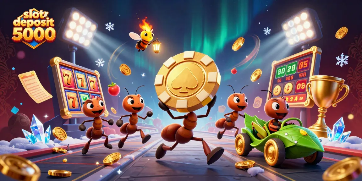 Experience thrilling gameplay in the slot deposit 5000 world with dynamic characters and exciting casino elements.