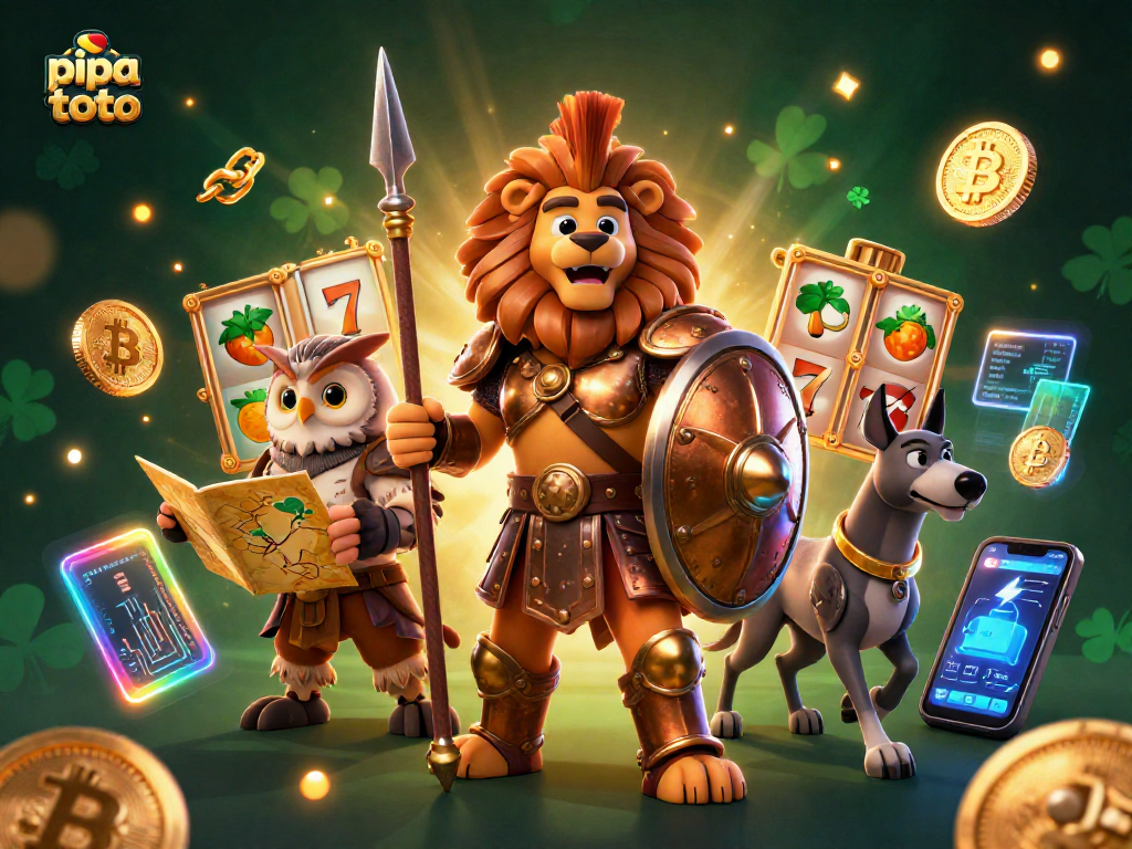 Engage in thrilling pipa toto experiences with 3D characters and vivid casino elements.