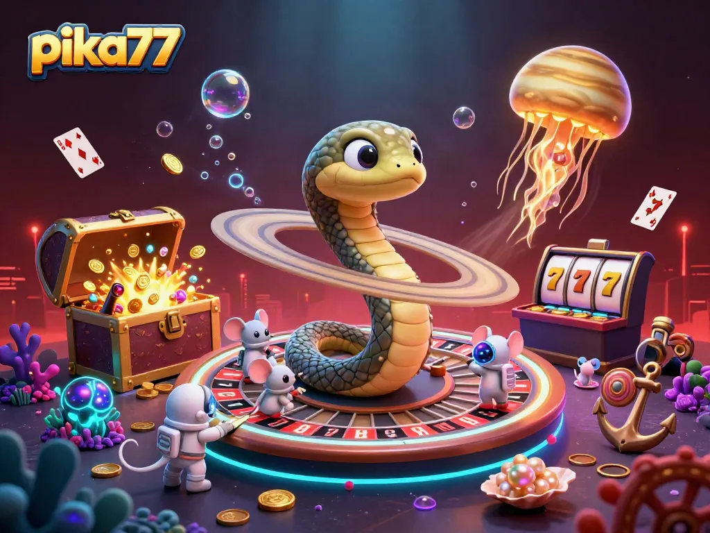 Pika77 players engage in thrilling online slots with vibrant graphics and dynamic winning combinations.