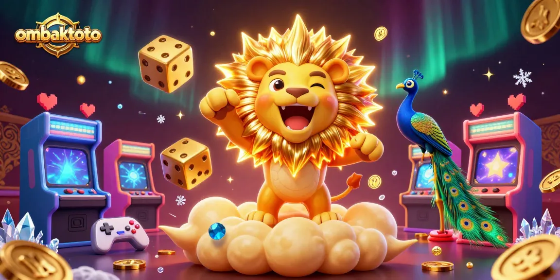 Engage in exciting gameplay at ombaktoto with vibrant characters and dynamic casino elements.