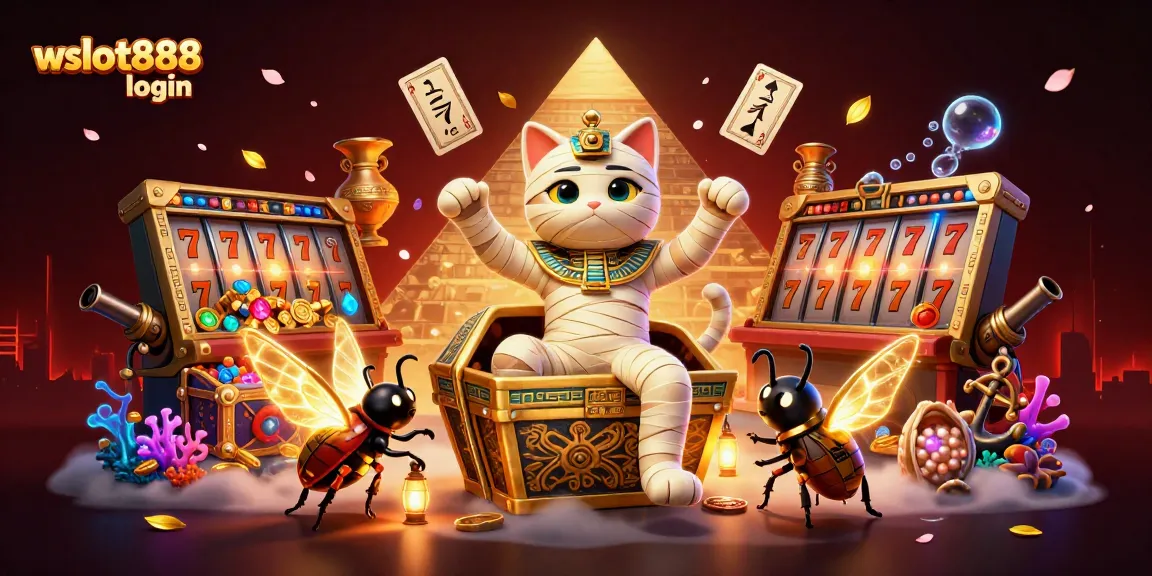 Mainkan slot dengan wslot888 login dan menangkan jackpot besar di kasino online!