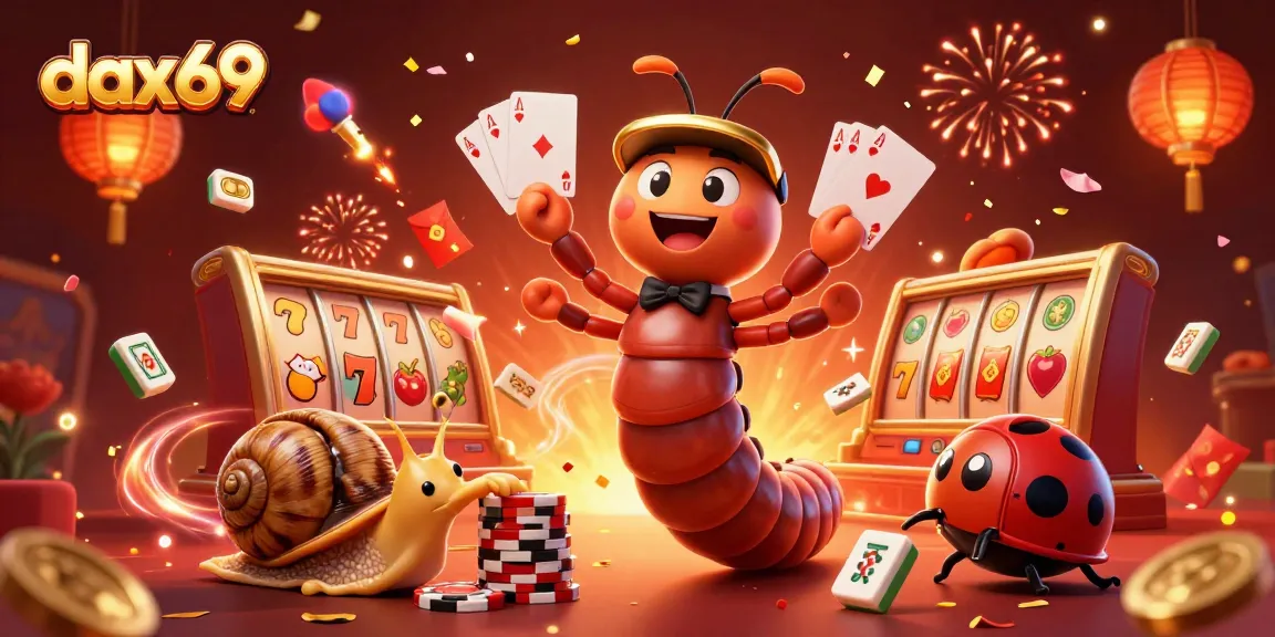 Menangkan permainan dengan dax69, dealer kartun 3D penuh warna dan elemen kasino menarik.