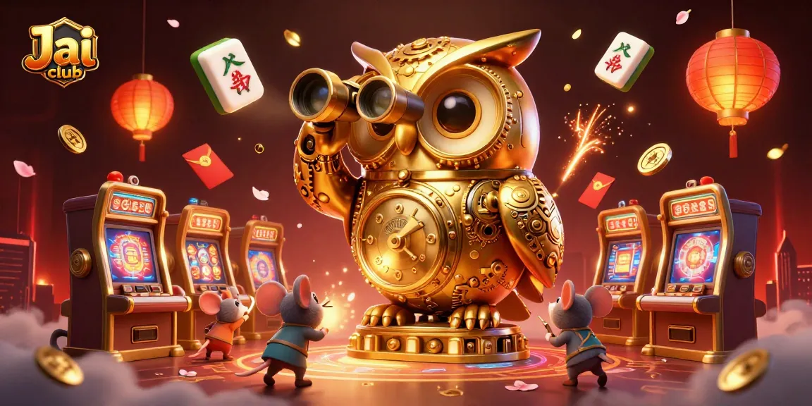 Engage in thrilling gameplay at Jai club with vibrant 3D casino elements and dynamic characters.