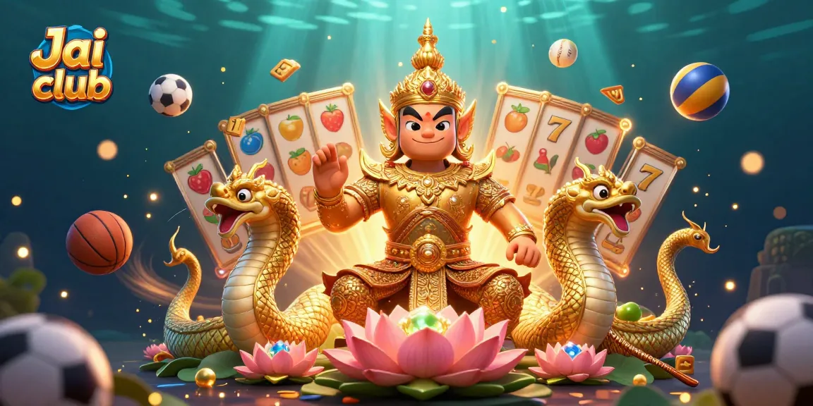 Win big at Jai club with vibrant slot games featuring exciting 3D illustrations and dynamic characters.