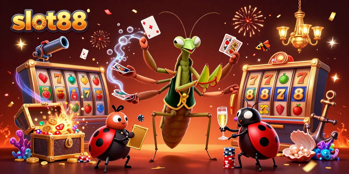 Menangkan slot88 dengan simbol keberuntungan seperti jackpot dan lucky 7s di kasino digital.