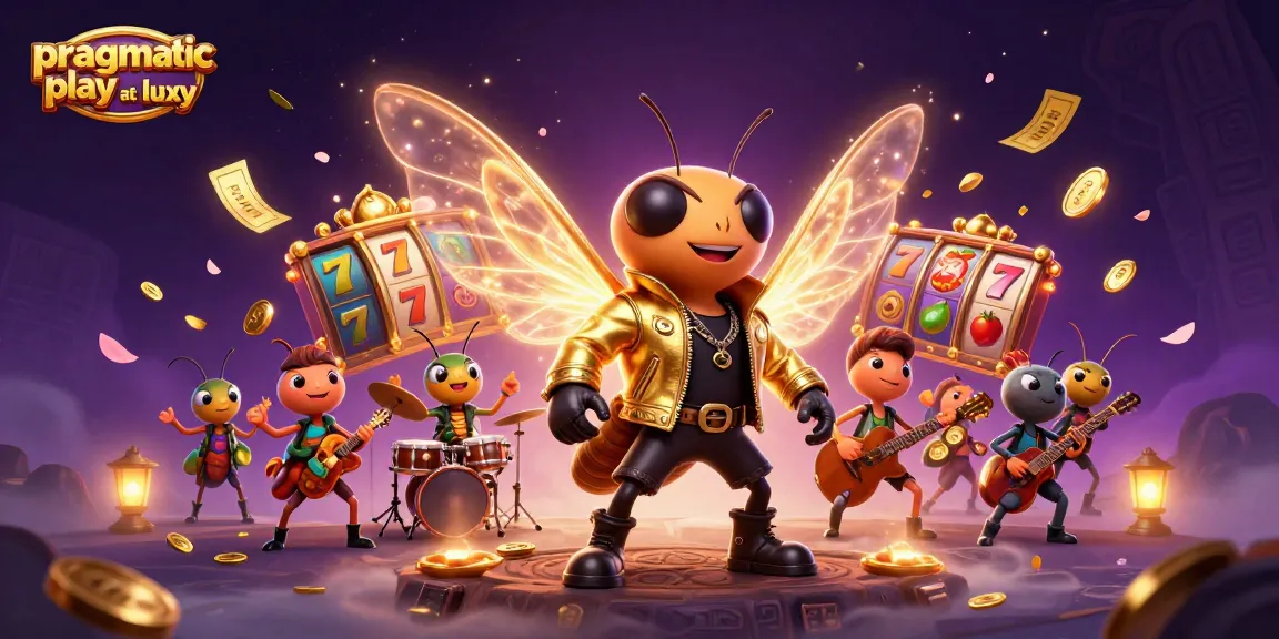 Experience the thrill of pragmatic play slots at luxy with vibrant game elements and energetic characters.