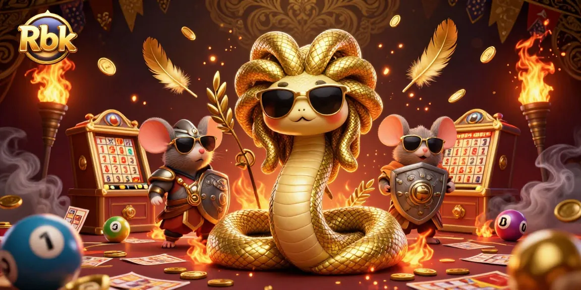 Rbk delivers exciting lottery action with playful characters and vibrant game elements.