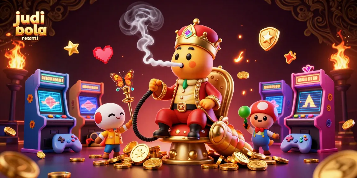 Experience thrilling judi bola resmi action with vibrant characters and dynamic sports betting visuals.