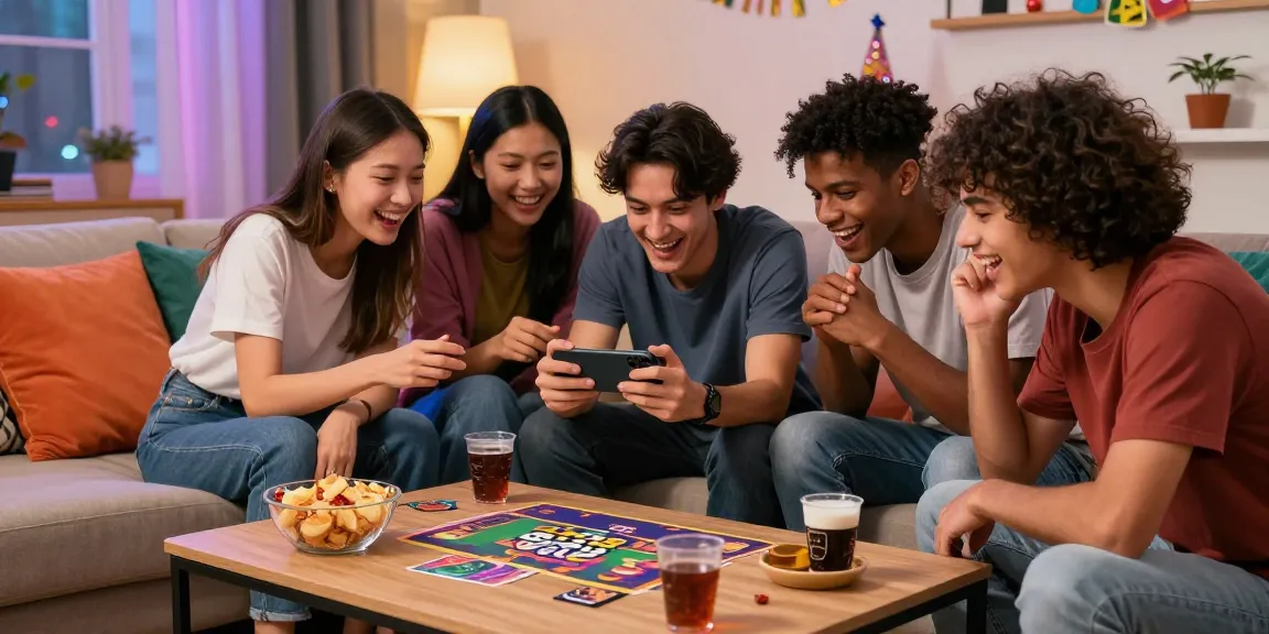 Download link for Teen Patti Gold APK in a lively gaming scene with friends enjoying the game.